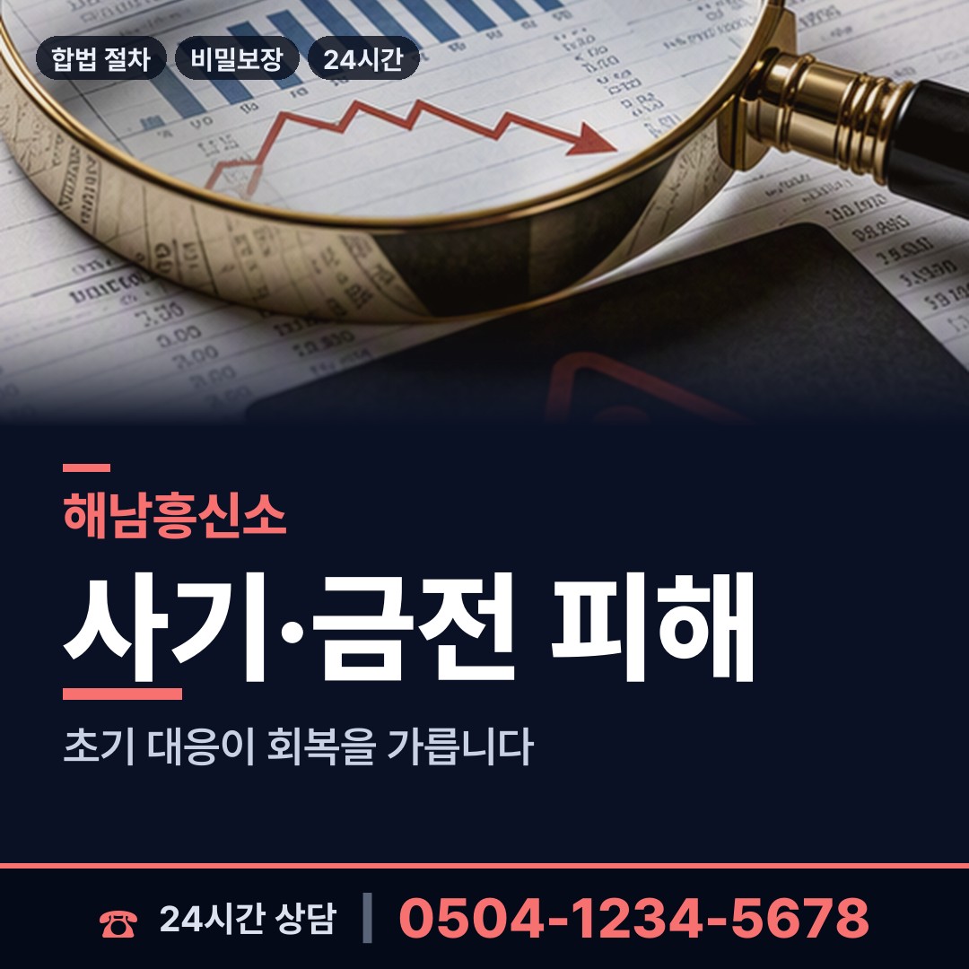 해남 송지면 외도의심 상담 안내